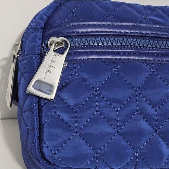 Nicole Miller, Beautiful Royal Blue Quilted Belt Bag. NWT - Picture 7 of 10